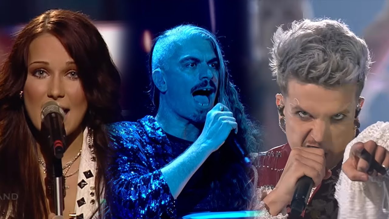 Eurovision Songs Finland ranked above Estonia and vice versa (2004 - 2009, 2014 - 2025) [televoting]