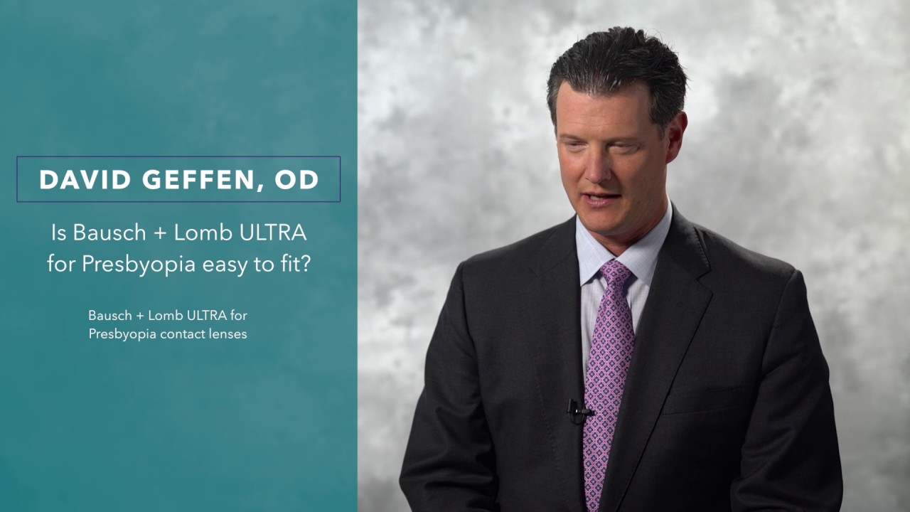 Is Bausch + Lomb ULTRA for Presbyopia easy to fit? -  Ben Gaddie, OD | Eye News TV