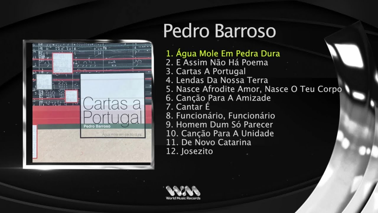 Pedro Barroso - Cartas a Portugal (Full Álbum)