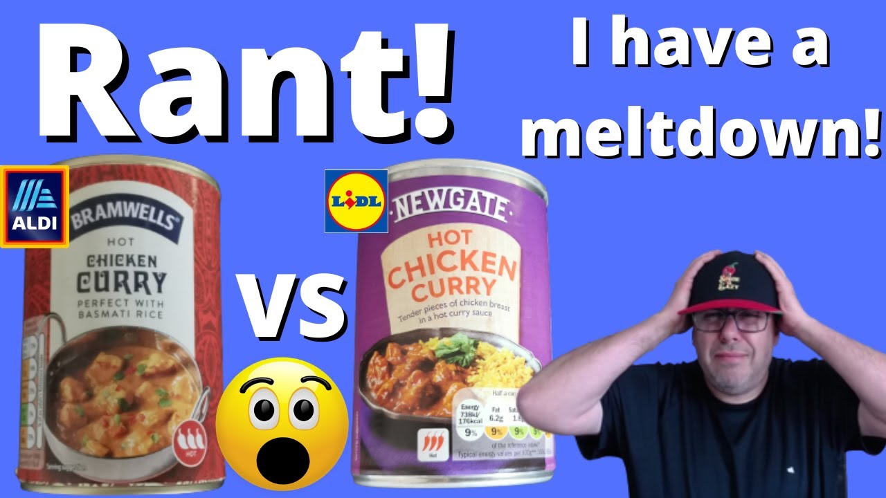 ALDI VS LIDL | CHICKEN CURRY | FOOD REVIEW