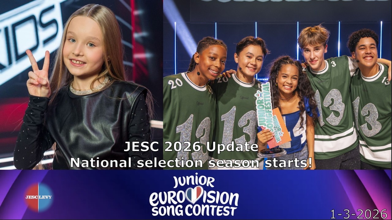 National Selection season starts! | JUNIOR EUROVISION Update 2026 March |