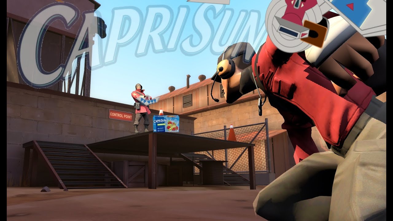[TF2 ai] Yu-Gi-Oh! Badlands - S1E2: Soldier steals the last Caprisuns so he and Scout have a rematch