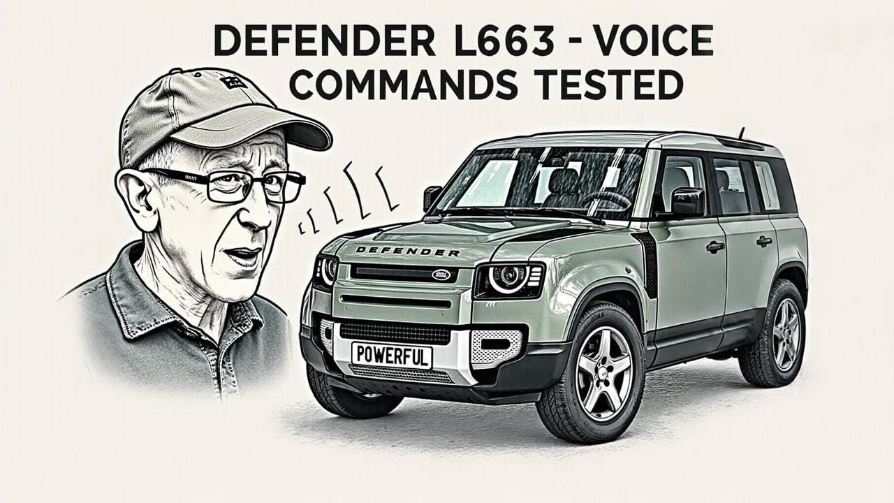 Голосовое управление Land Rover Defender L663 Pivi Pro — протестировано.