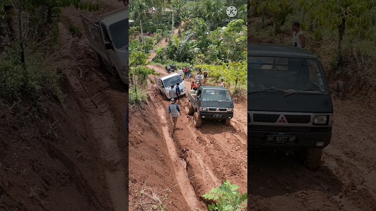 L300 4x4 berAksi || Cuaca bersahabat.