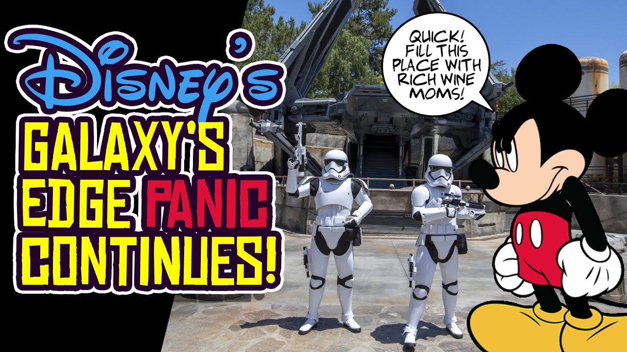 Disney Star Wars: Galaxy's Edge PANIC Continues! Batuu Needs RICH WINE MOMS!