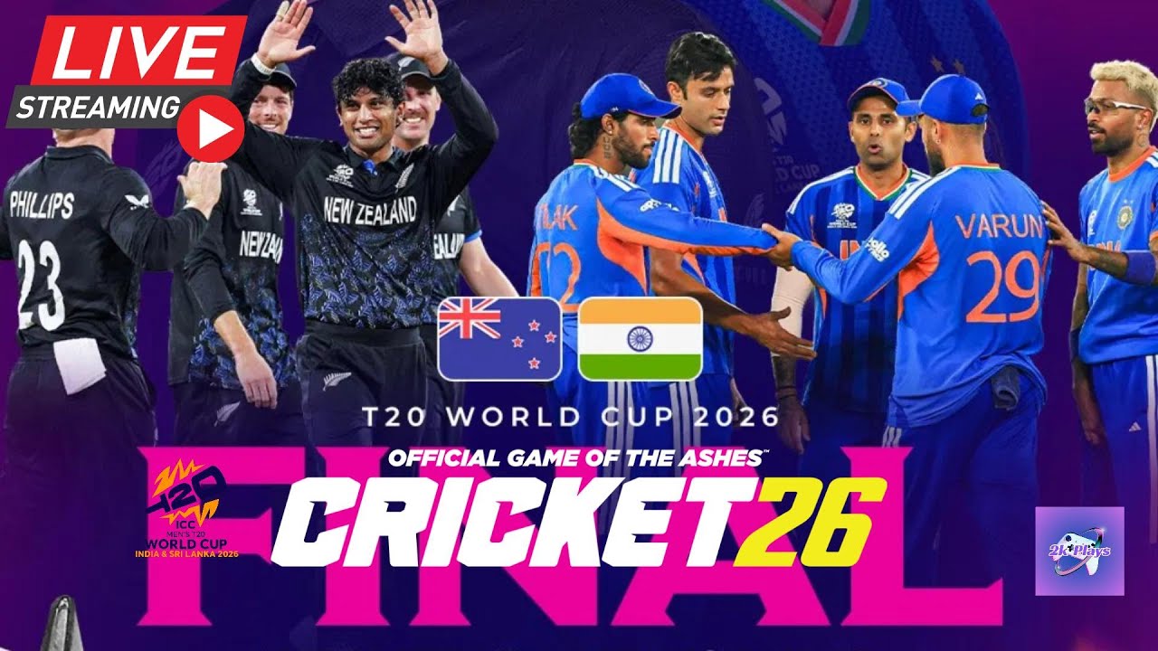 T20 World Cup Final🏆INDIA vs NEW ZEALAND | Cricket 26 #Shorts #Cricket #Live