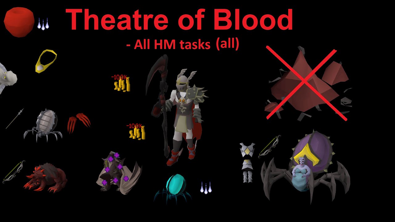 (Combat Achievements) All Theatre of Blood HM Tasks