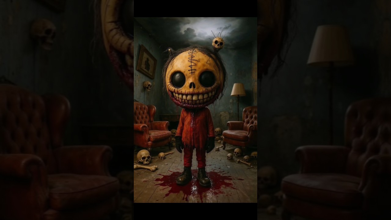 😱😱Horror Labubu Scary video, Horror stories #horror #scary #labubu #video