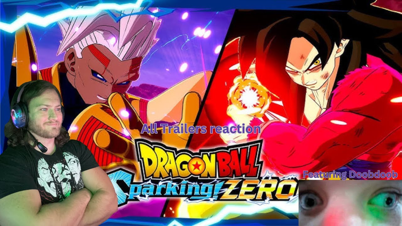 Dragonball Sparking Zero all trailers reactions! With DoobDoob3!
