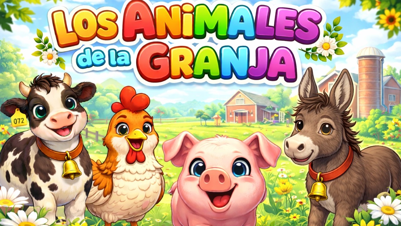 LOS ANIMALES DE LA GRANJA Y SUS SONIDOS PARA NIÑOS