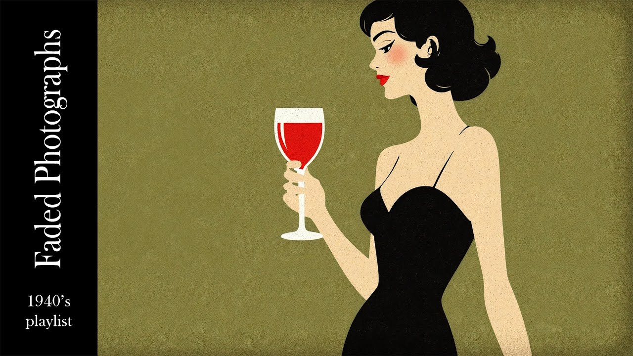 Faded Photographs - Midnight 1940's Vintage Jazz - Slow Calming Night Classics