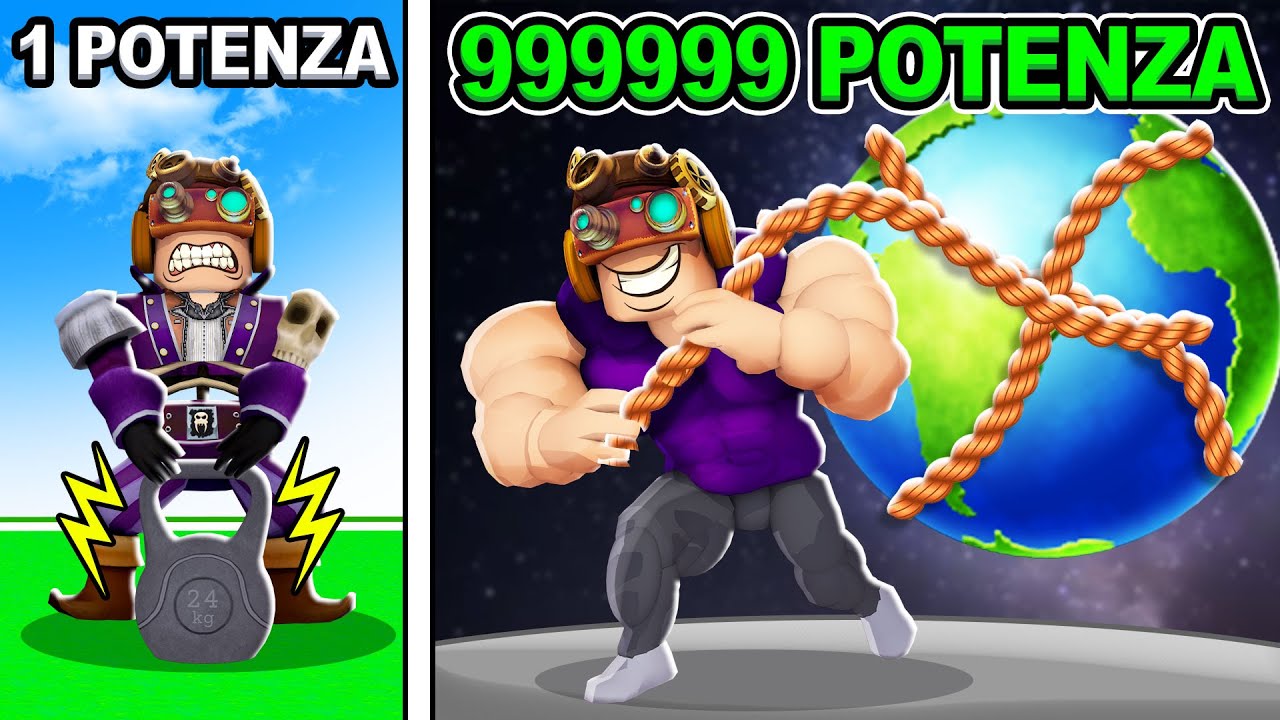 GYM BRO CON I MIEI AMICI! SIMULATORE DI PALESTRA SU ROBLOX
