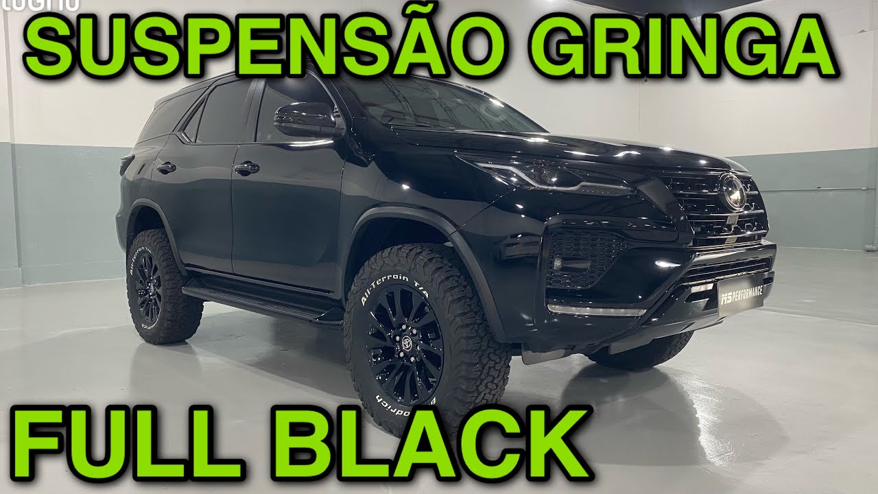 TOYOTA SW4 2021 COM SUSPENSÃO IRONMAN PRÓ STAGE 2