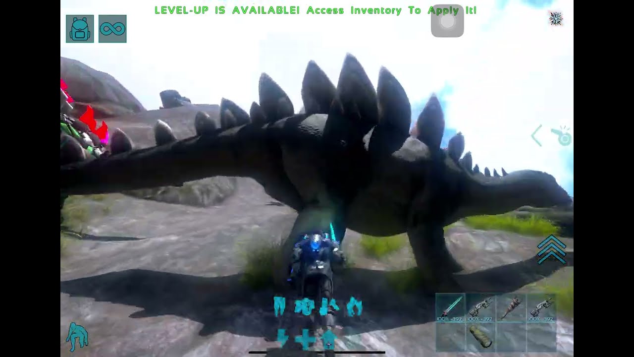 Ark Beta | Tek suit and weapons showcase & all caves walkthrough & broodmother