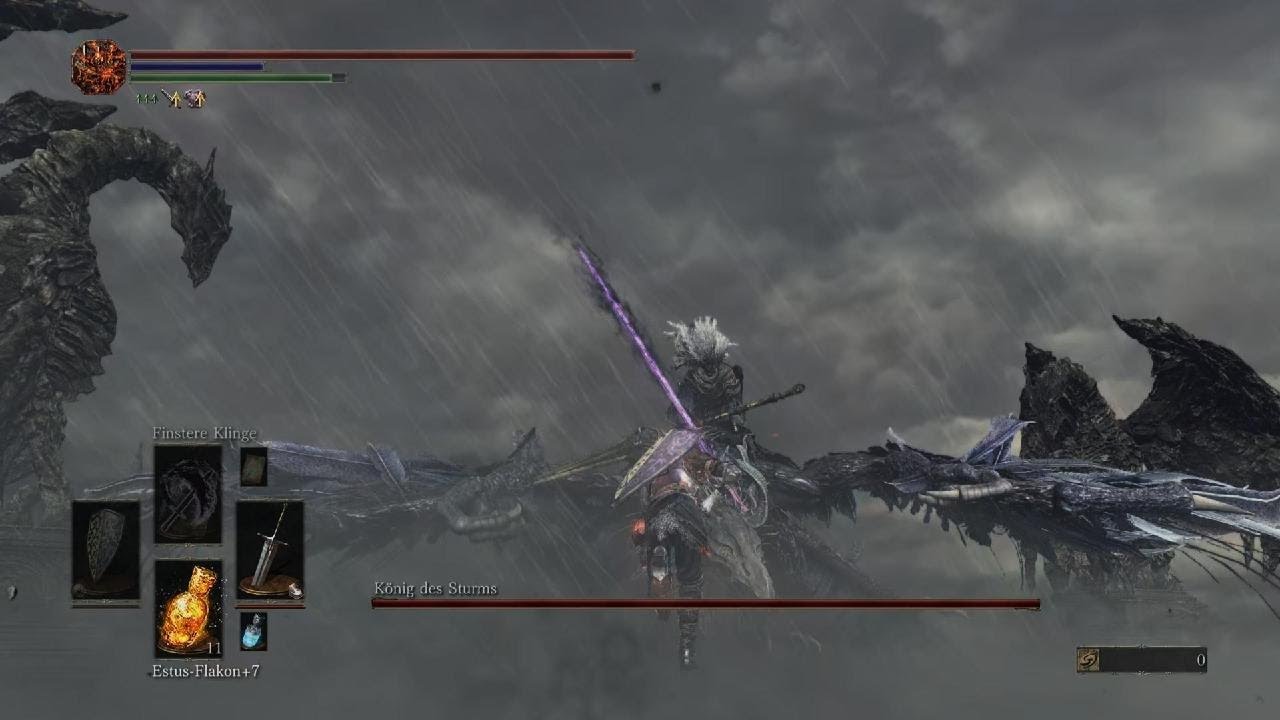 Lothric Knight Greatsword vs Nameless King #darksouls