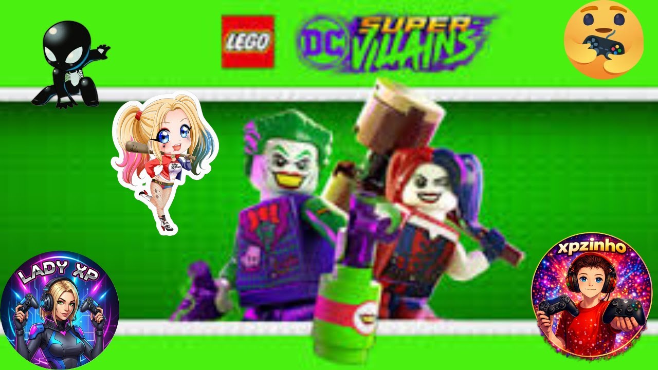 LADYXP TRÁS LEGO MERVEL DC SUPER VILLAINS - FILHÃO BORA PRA CIMA KKKKKK #3