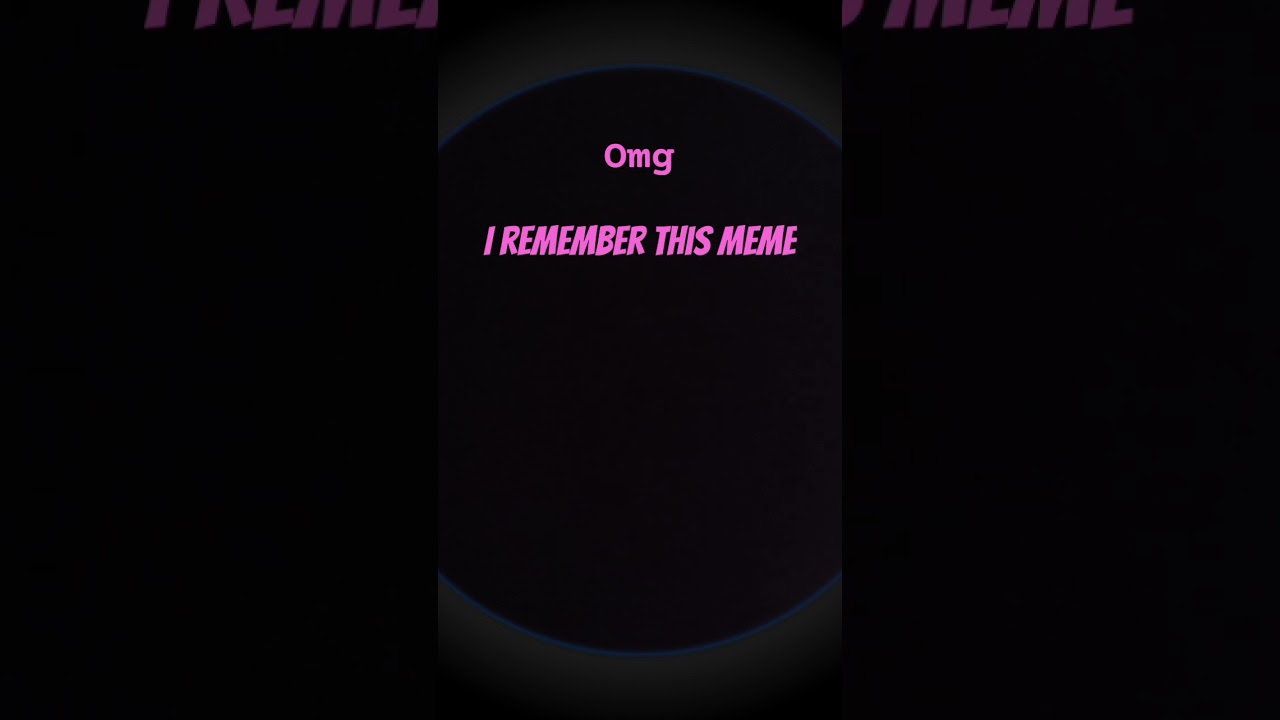 omg I remember this