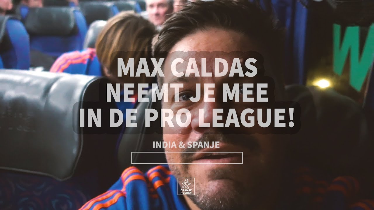 Caldas neemt je met Oranje mee in Pro League! 🎥 (Part 1)