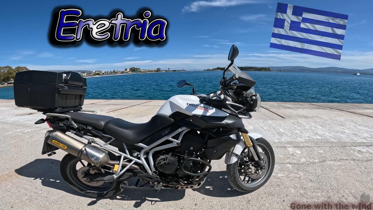 Eretria - The island of dreams  🇬🇷  Euboia  | Triumph Tiger