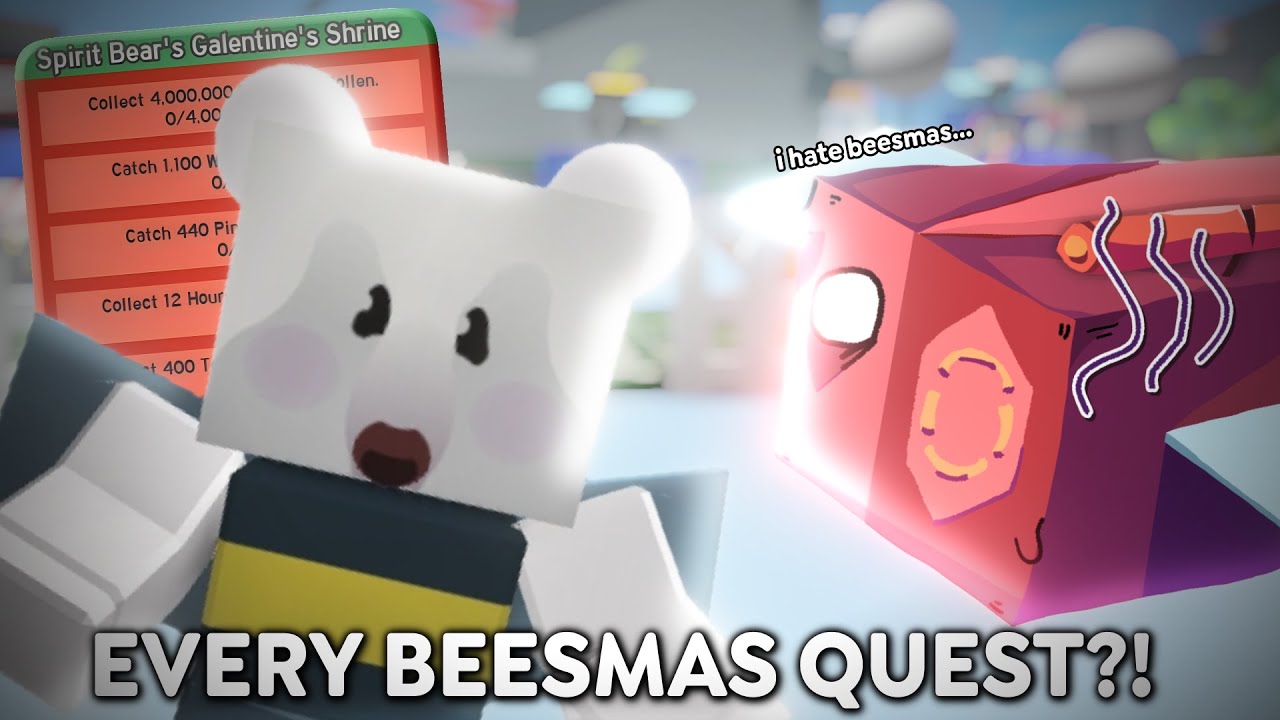 Beesmas 2025 Quests Take Forever to Complete... | Bee Swarm Simulator