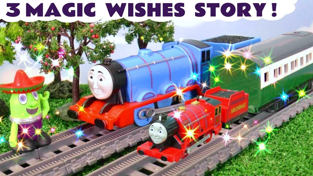 Magical Toy Train Story With Thomas Trains And The Funlings