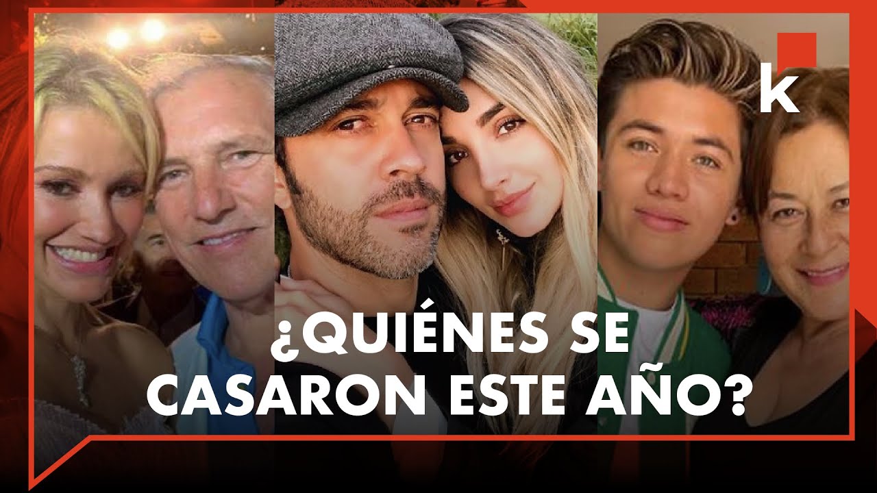 Los famosos colombianos que se casaron en 2023