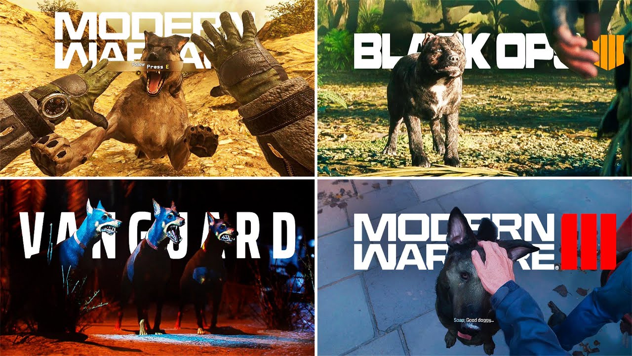 Эволюция боевых собак и подразделений K9 в играх Call of Duty