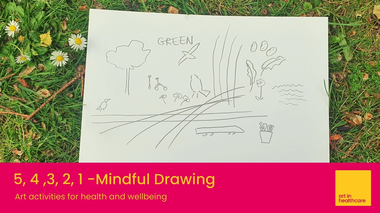5, 4, 3, 2, 1 - Mindful Drawing
