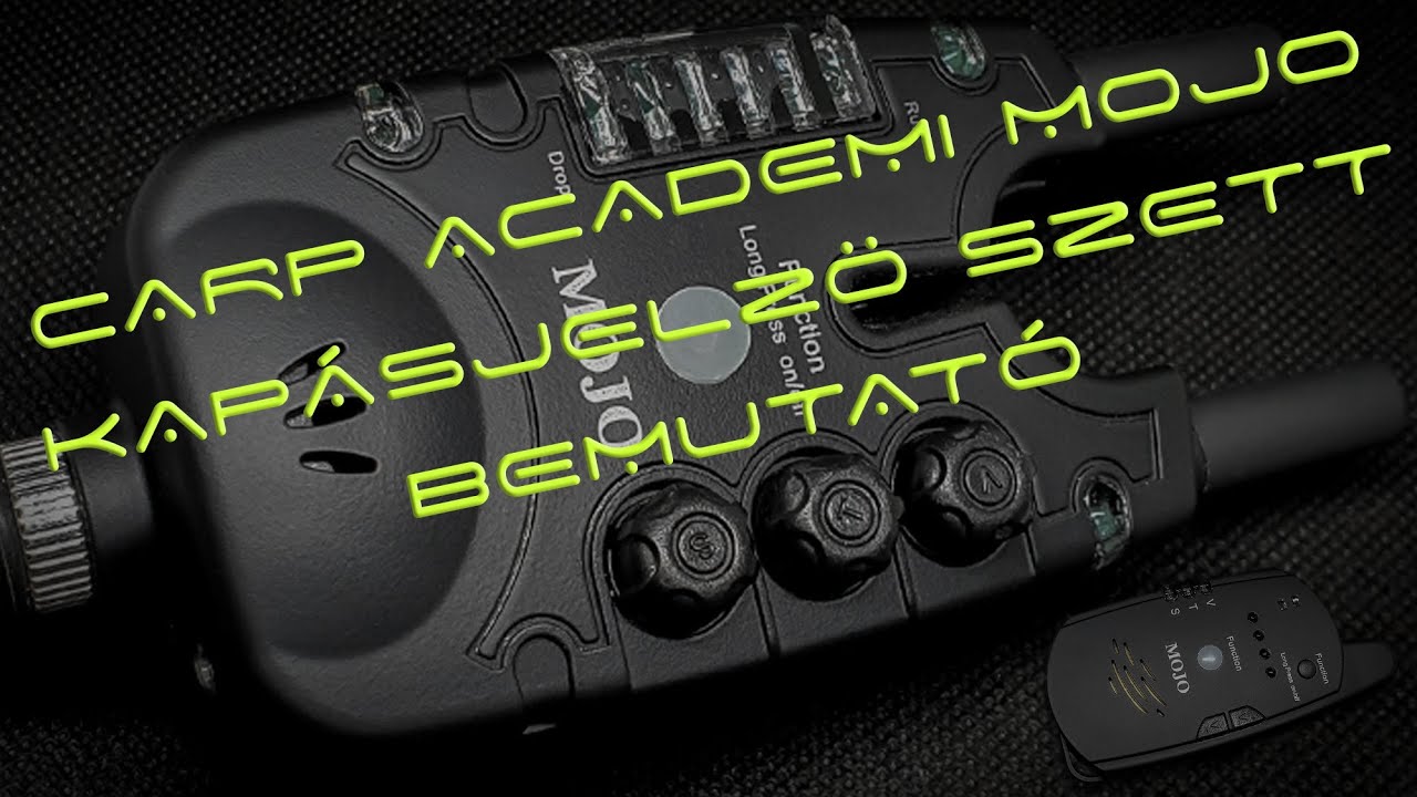 CARP ACADEMI MOJO kapásjelző szett bemutatása