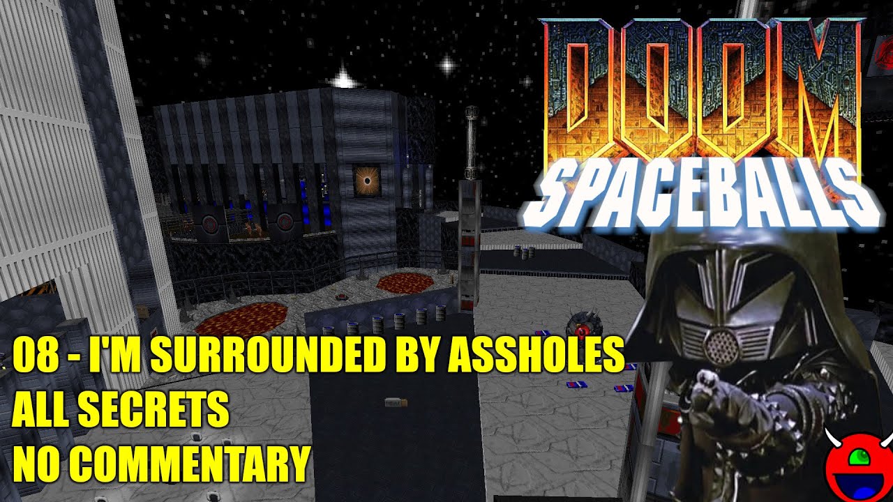 Doom2: DBP24: Spaceballs: The Sequel - MAP08 I'm Surrounded by A**holes! - All Secrets