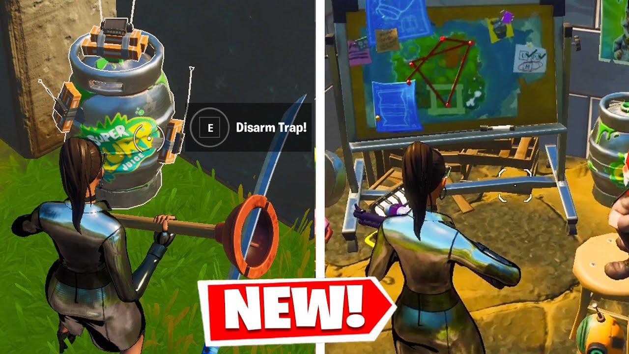 3 SECRET CHALLENGES FOR ( 60K XP ) FORTNITE SEASON 4 CHAPTER 2 WEEK 5