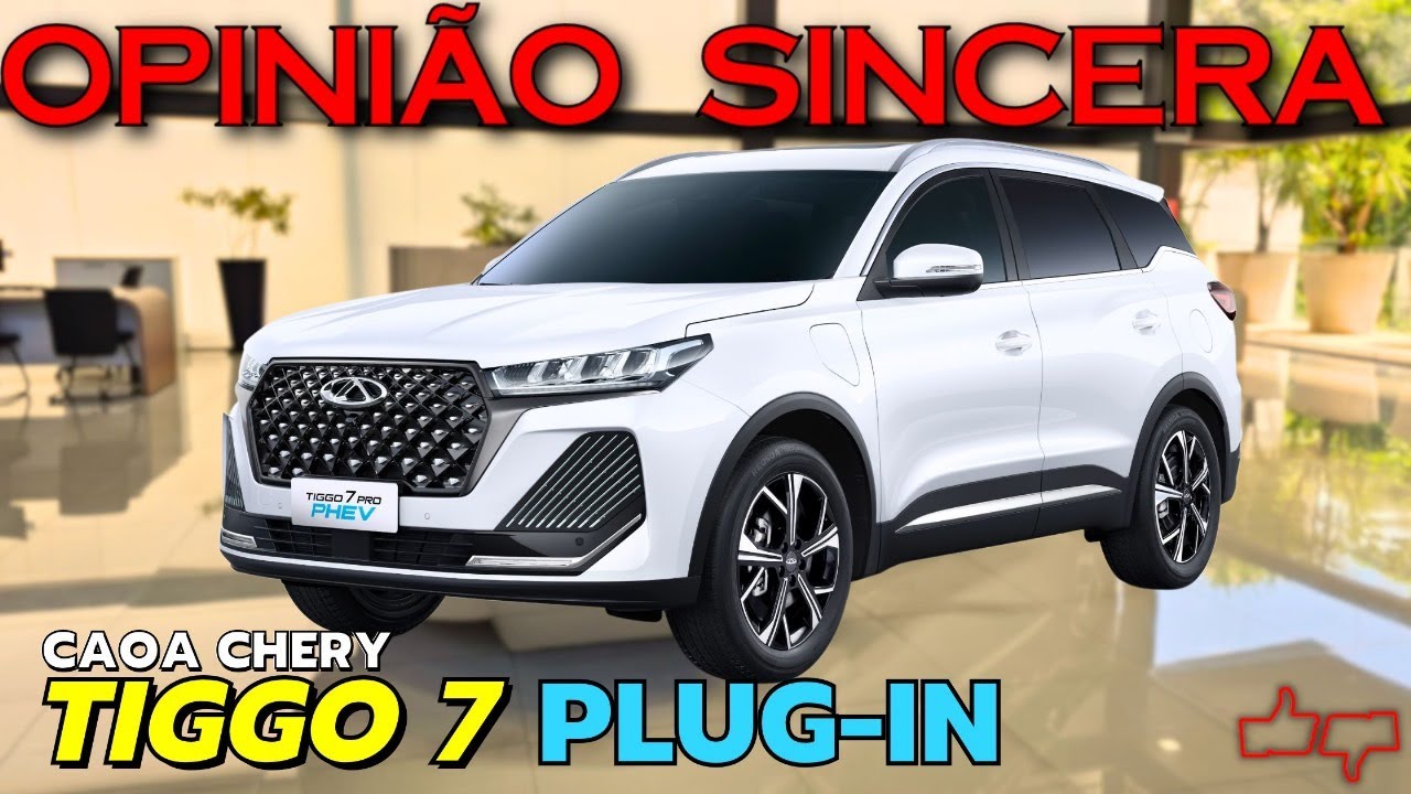 CHEGOU!!! CAOA Chery Tiggo 7 PHEV: SUV Híbrido Plug-in. VALE a PENA? Preço, CONSUMO, problemas