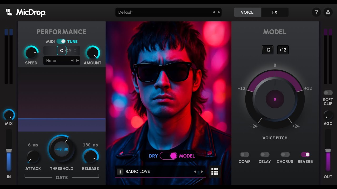 Fix Muddy Vocals INSTANTLY - MicDrop AI Voice Changer VST (Real-Time MIDI Control)