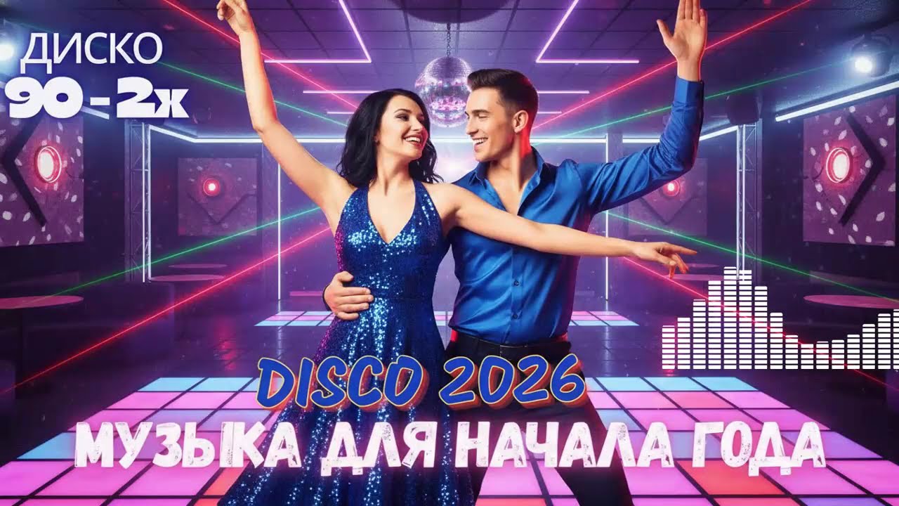 Танцевальная Дискотека 80-90-х! Музыка для Праздника: Новогодний Микс 2026