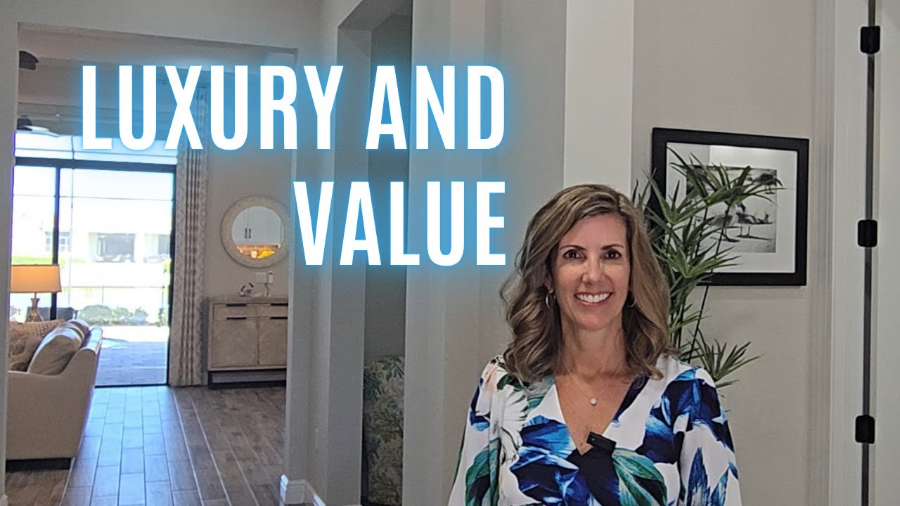 Tour 9008 Bernini Place | Luxury Waterfront Home in Artistry Sarasota