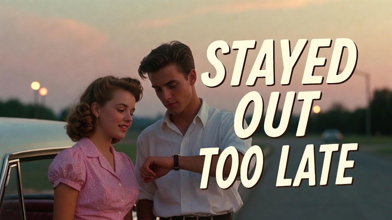 Stayed Out Too Late | Romantic 1950s Harmony Rock & Roll Dance Song