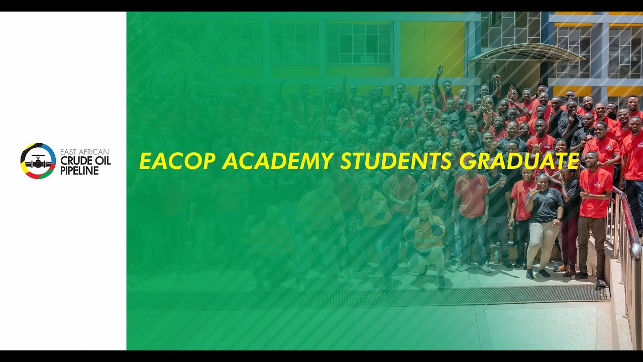 141 students graduated from the EACOP Academy at the Uganda Petroleum Institute Kigumba (UPIK), mark