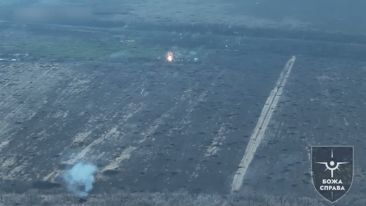 Ukraine - 16.12.2023. Bradley IFV Of The 47th Brigade Working In The Avdiivka Sector.