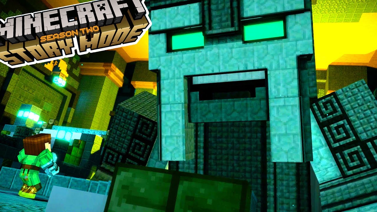 BATTLING THE ADMIN!!!! | Minecraft : Story Mode Season 2 | Episode 1 [4]
