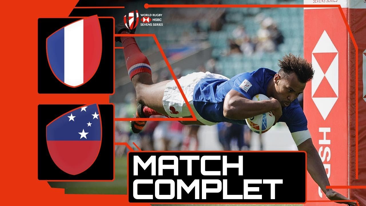 Le match XXL des Samoans face &agrave; la France au #London7s !