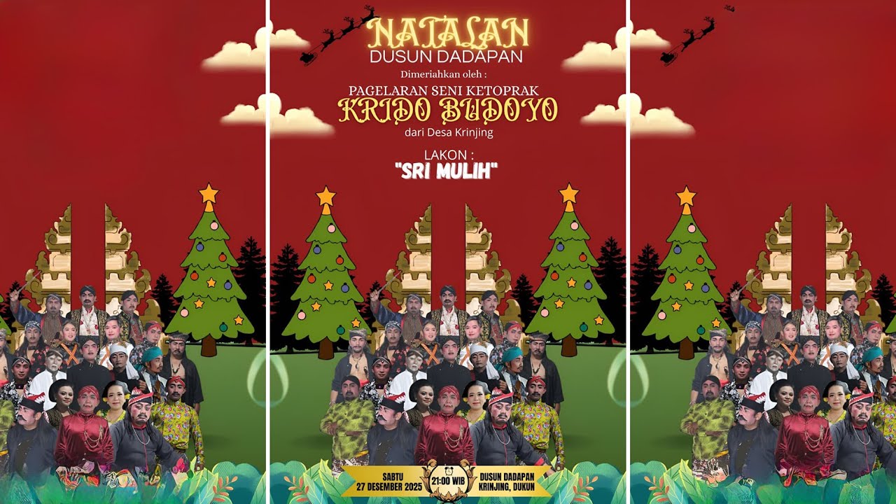 PAGELARAN SENI KETHOPRAK KRIDO BUDOYO || LAKON SRI GATI MULIH || Di DUSUN DADAPAN KRINJING MAGELANG