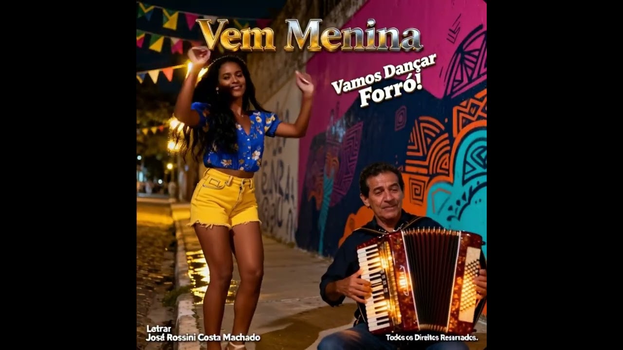 Vem Menina! Forró, romance e beijos de mel pra dançar até o sol raiar!