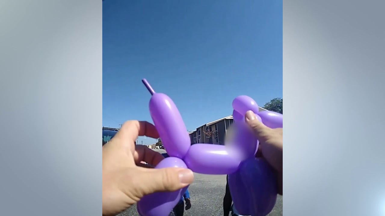 APD Body Worn Camera of the Week Ep. 1: Sgt. Robertson Makes Balloon Animals for Kids
