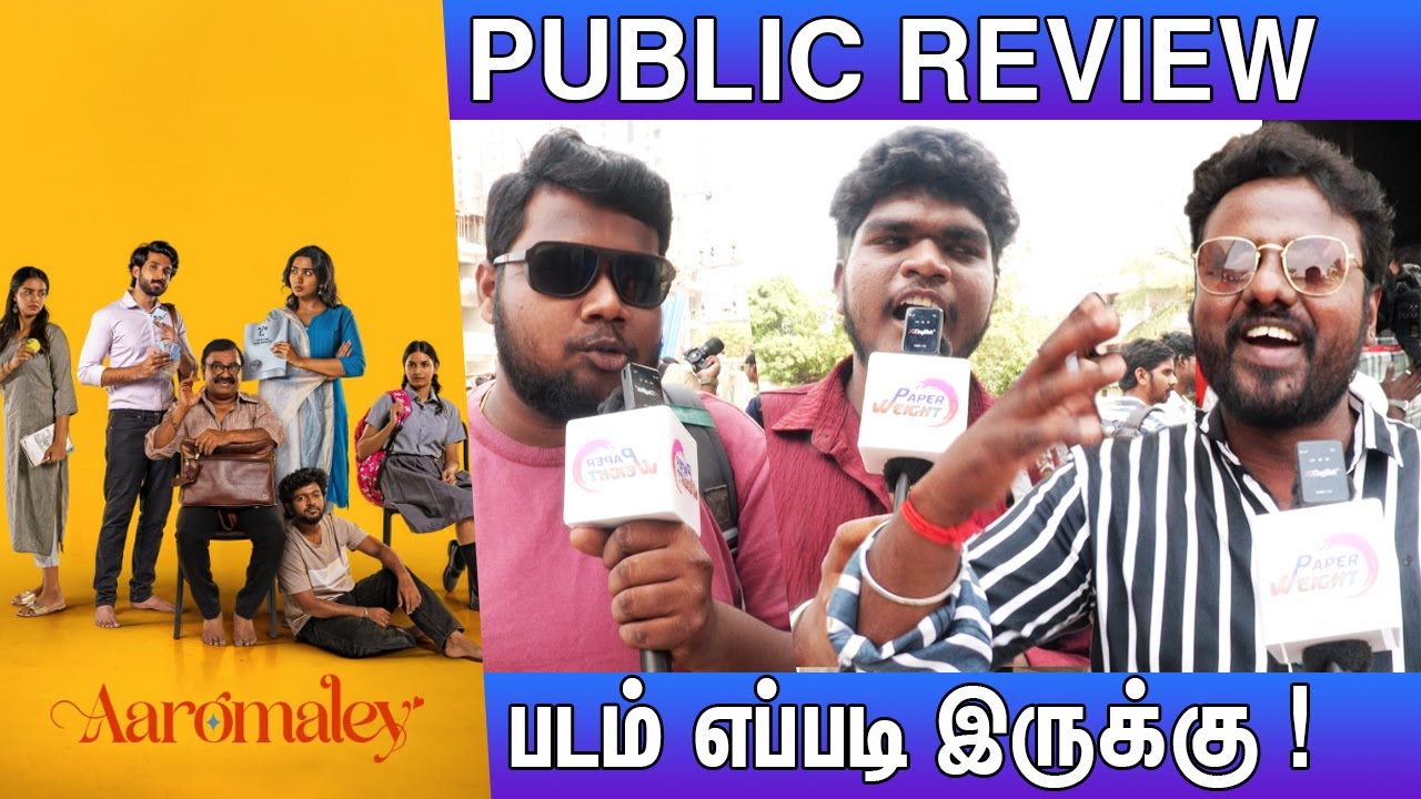 Aaromaley Public Review | Silambarasan TR | Kishen Das | Harshath Khan | Shivathmika