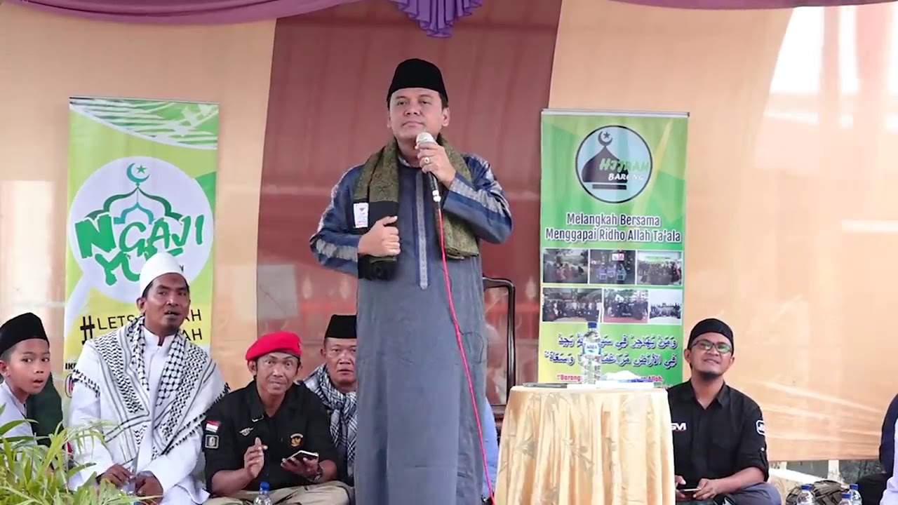 Heboh !! Ustadz Gus Nur Salah Sebut Nama Surat Saat Tausiyah Di Medan & Klarifikasi
