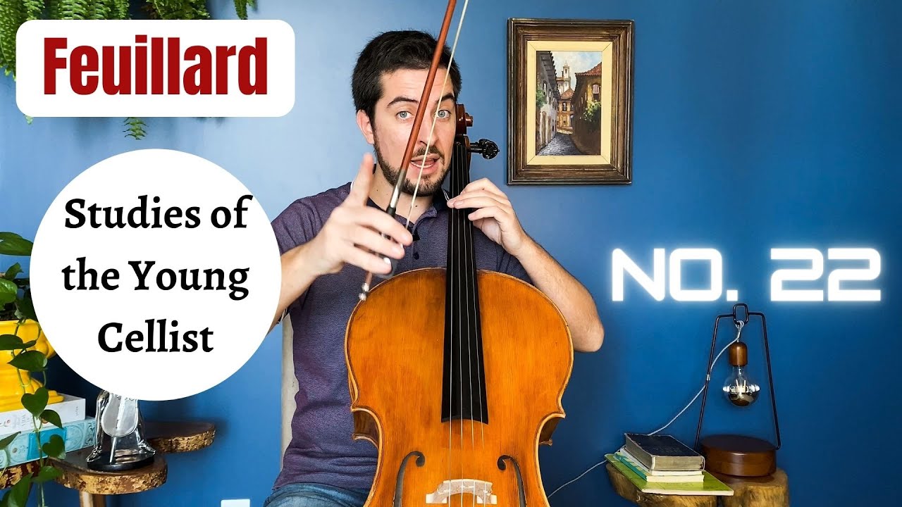 Cello 'Right Hand Technique' Lesson | Feuillard: No. 22