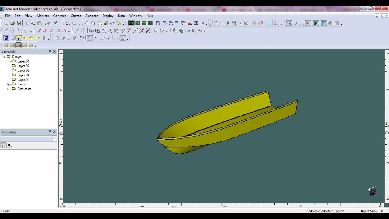 Modelando embarcación desde AutoCad a Rhinoceros y maxsurf - Rápido y Fácil