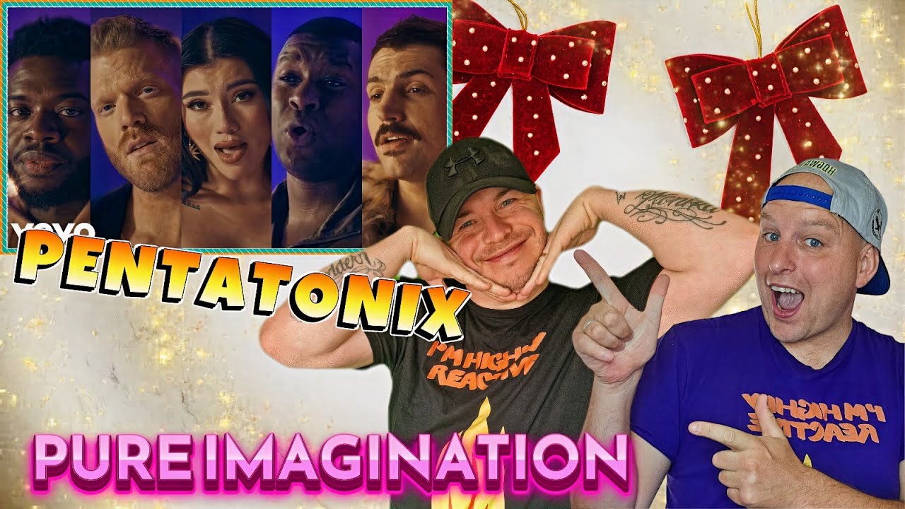First Reaction | Pentatonix Pure Imagination / Christmas time is here ! So wonderful