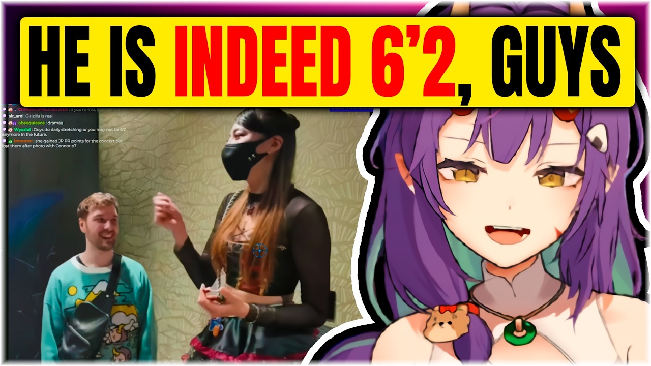 Giri Sniffing CDawgVA's Height...