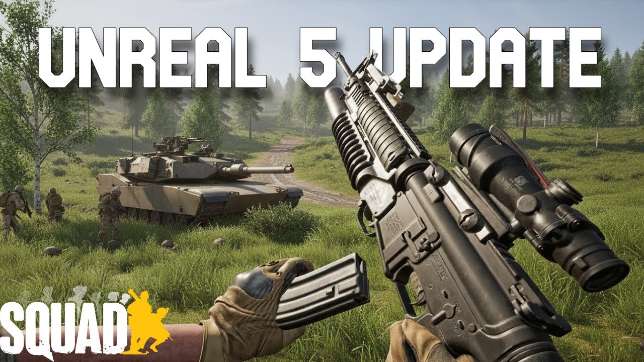 SQUAD 9.0 CON UNREAL 5 YA ESTA AQUI!! | SERVER LATAMSQUAD Gameplay español